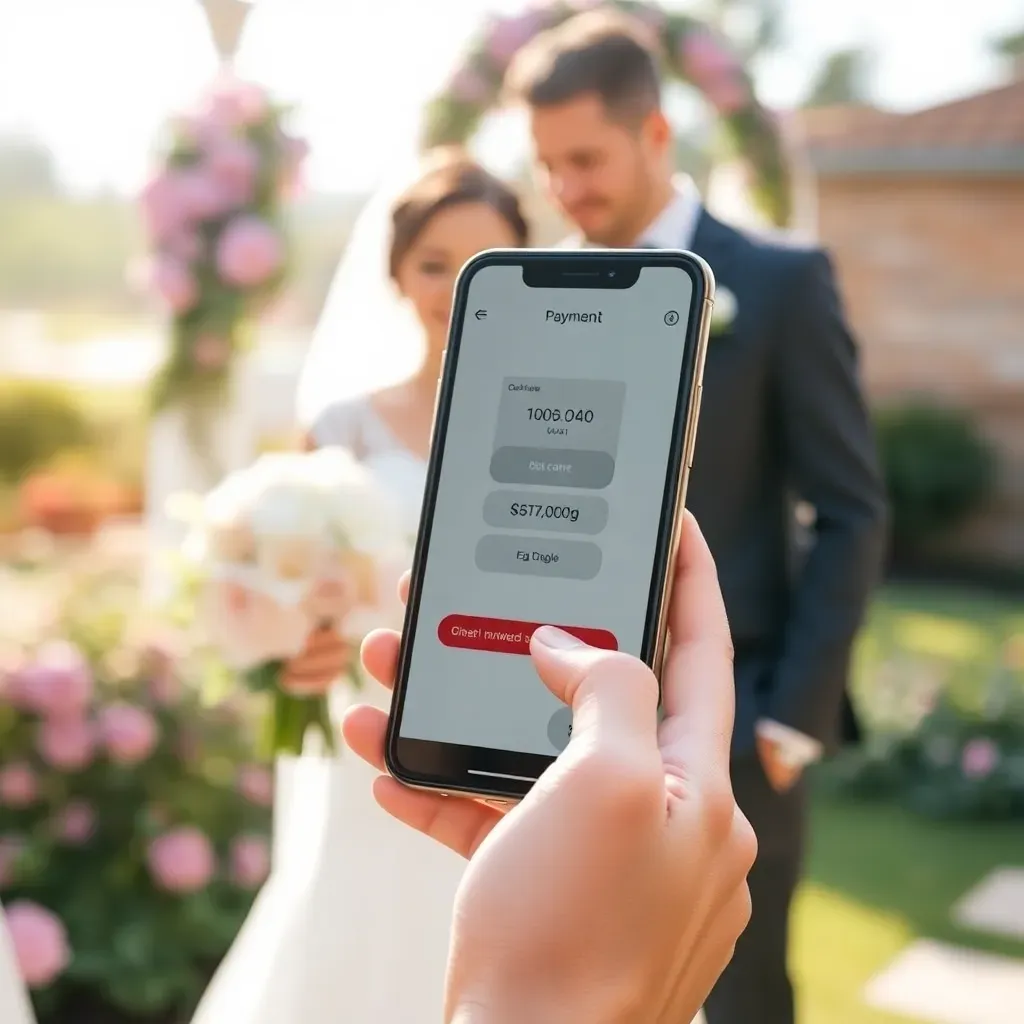 Experiencia móvil pago bodas Experiencia móvil pago bodas